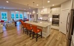 Chef-Inspired Kitchen w Stainless Steel Appliances, Granite Counters, Gas Range, Microwave, Dishwasher & Disposal